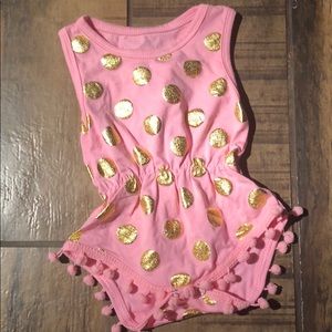 NWOT baby girl romper